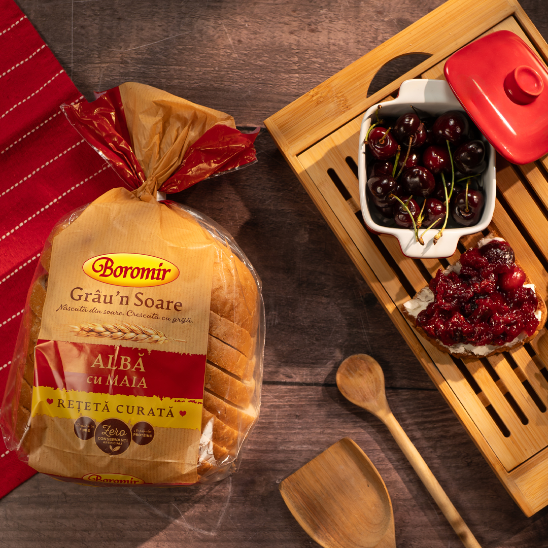 ingrediente toast cu cirese