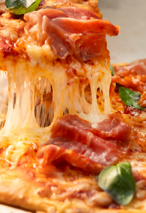 pizza proteica cu blat rapid