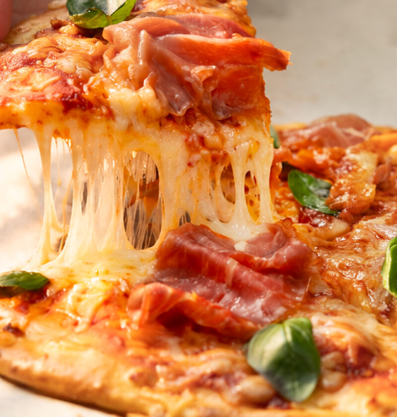 pizza proteica cu blat rapid